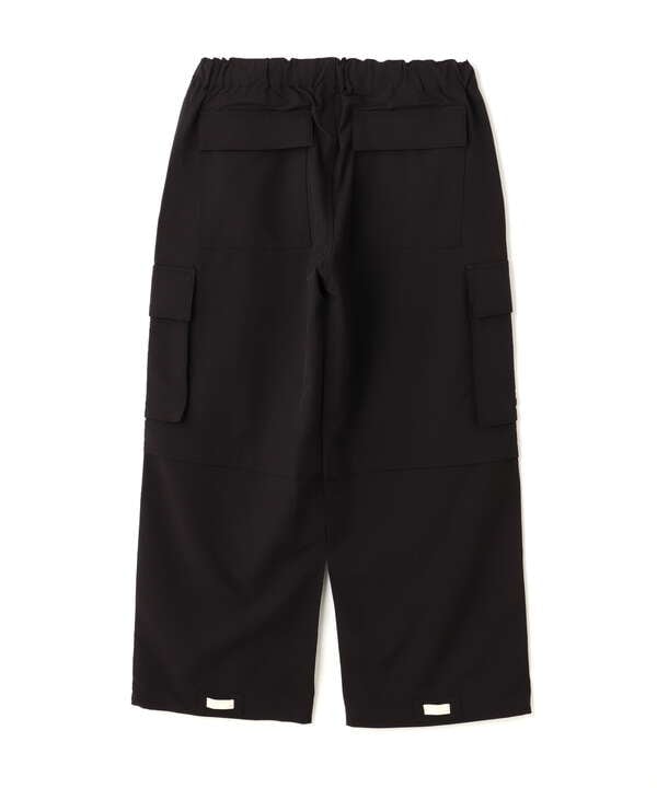 B omnivore/ビーオムニボー  STRETCH POLYESTER CARGO PANTS