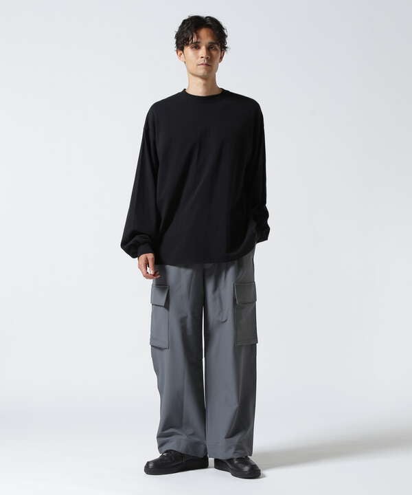 B omnivore/ビーオムニボー  STRETCH POLYESTER CARGO PANTS