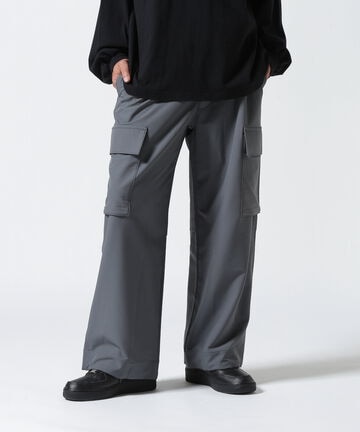 B omnivore/ビーオムニボー  STRETCH POLYESTER CARGO PANTS