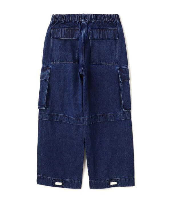 B omnivore/ビーオムニボー　DENIM CARGO PANTS