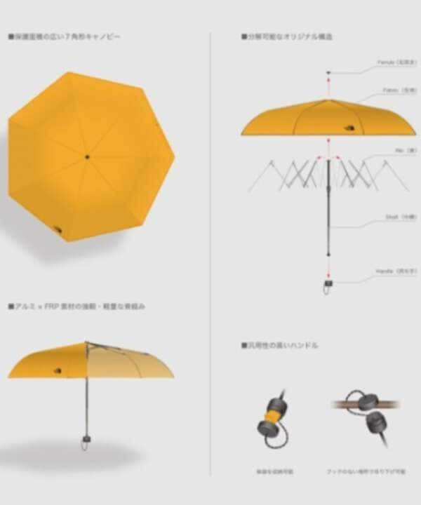 THE NORTH FACE/ザ・ノースフェイス　Module Umbrella 折り畳み傘