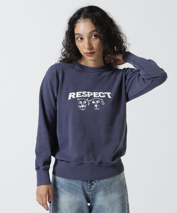 MIXTA/ミクスタ  RESPECT CREW NECK SWEAT SET IN