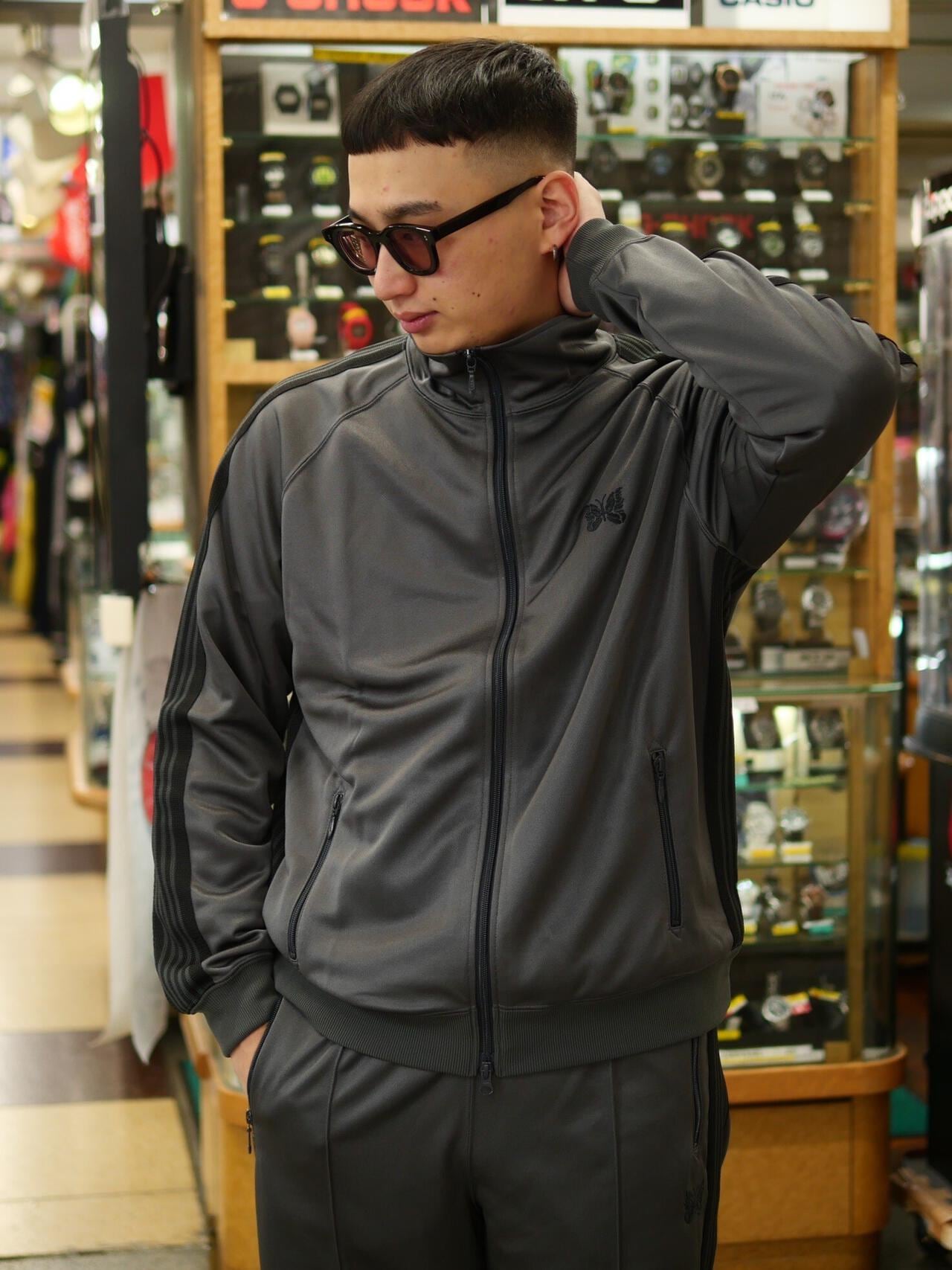 Needles／ニードルズ 別注Track Jacket - Poly Smooth | BEAVER ( ビーバー ) | US ONLINE  STORE（US オンラインストア）