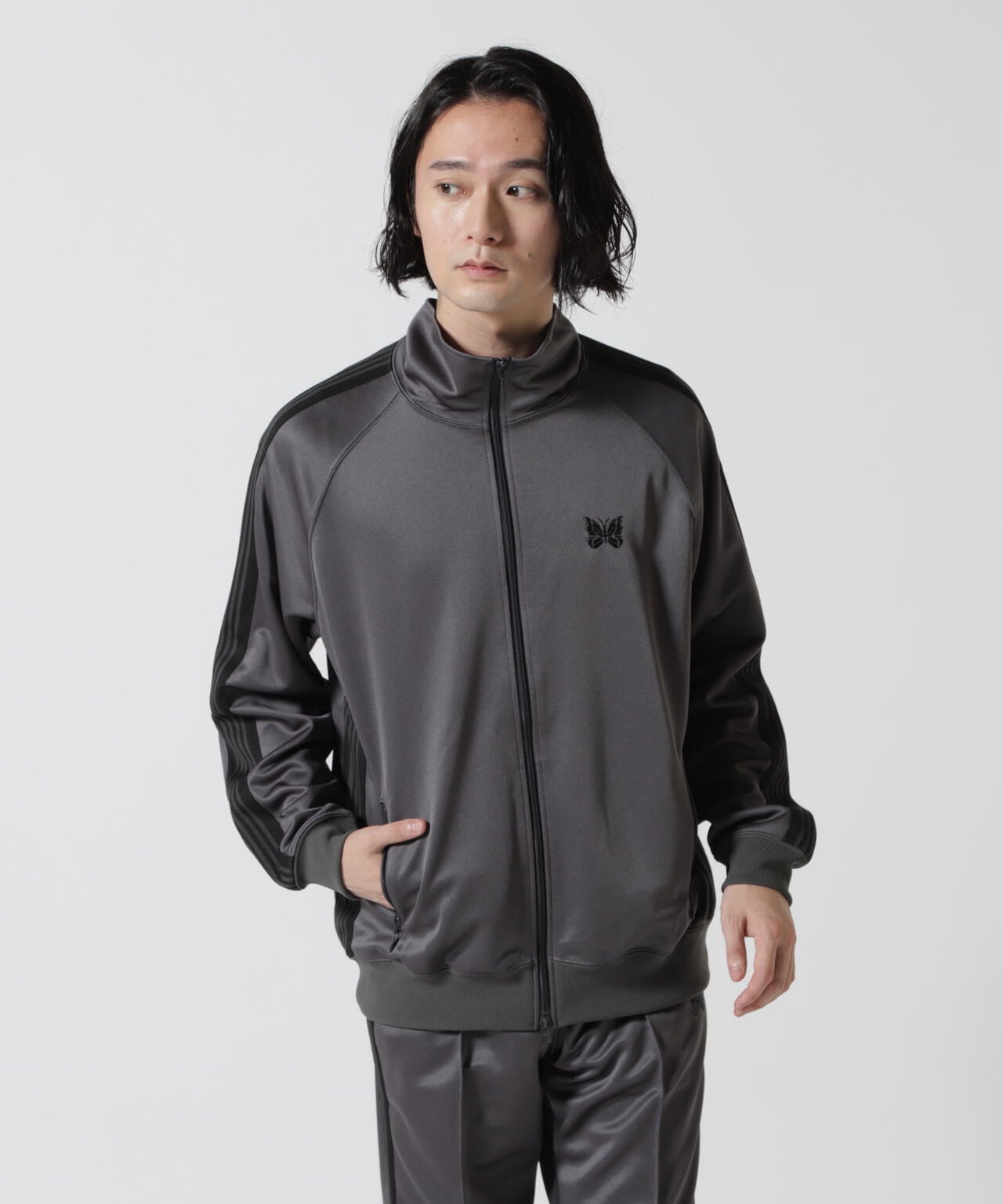 Needles／ニードルズ 別注Track Jacket - Poly Smooth | BEAVER ( ビーバー ) | US ONLINE  STORE（US オンラインストア）