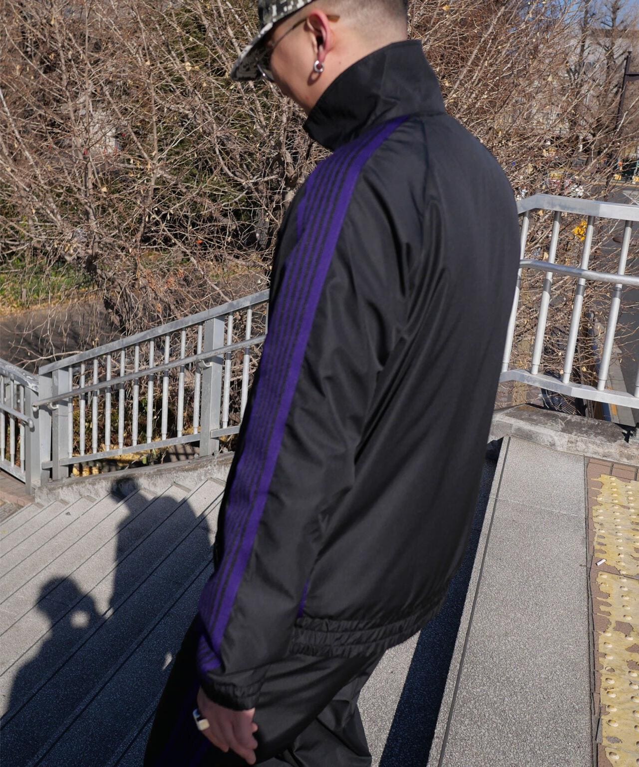 Needles/ニードルズ　別注Nylon Track Jacket