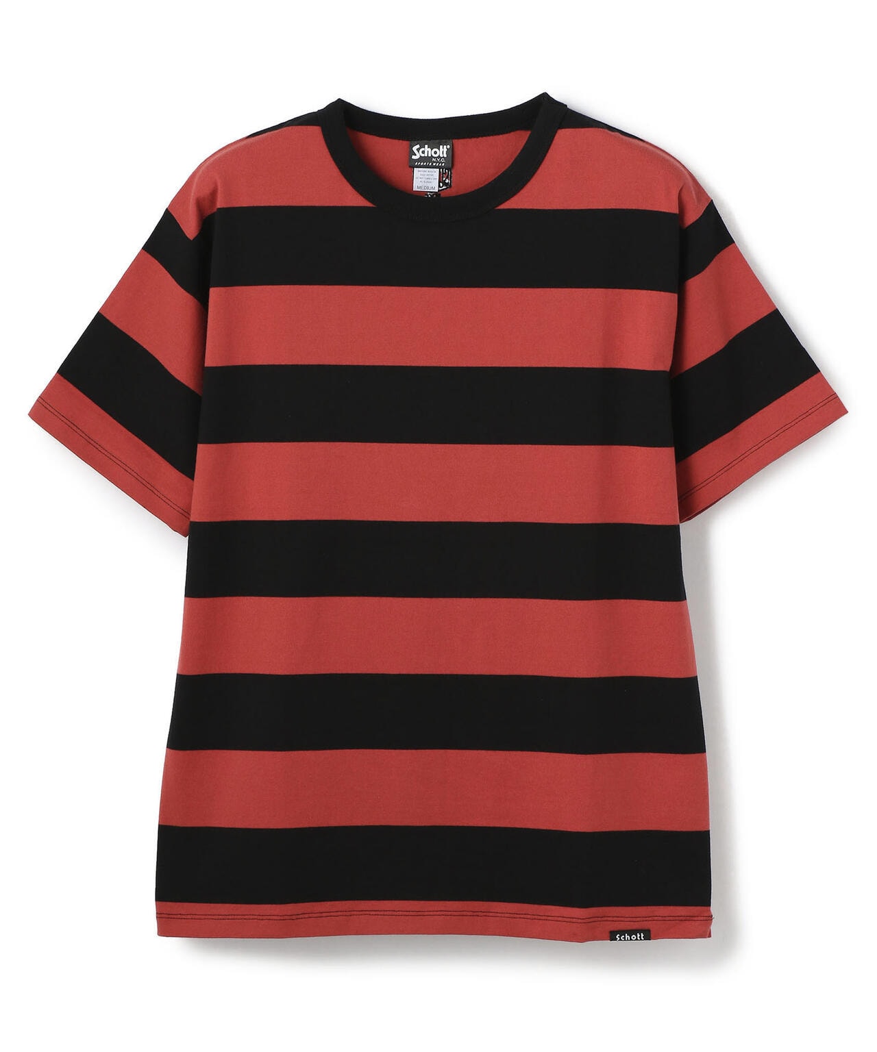 W.O.BORDER T-SHIRT/ボーダー Tシャツ | Schott ( ショット ) | US