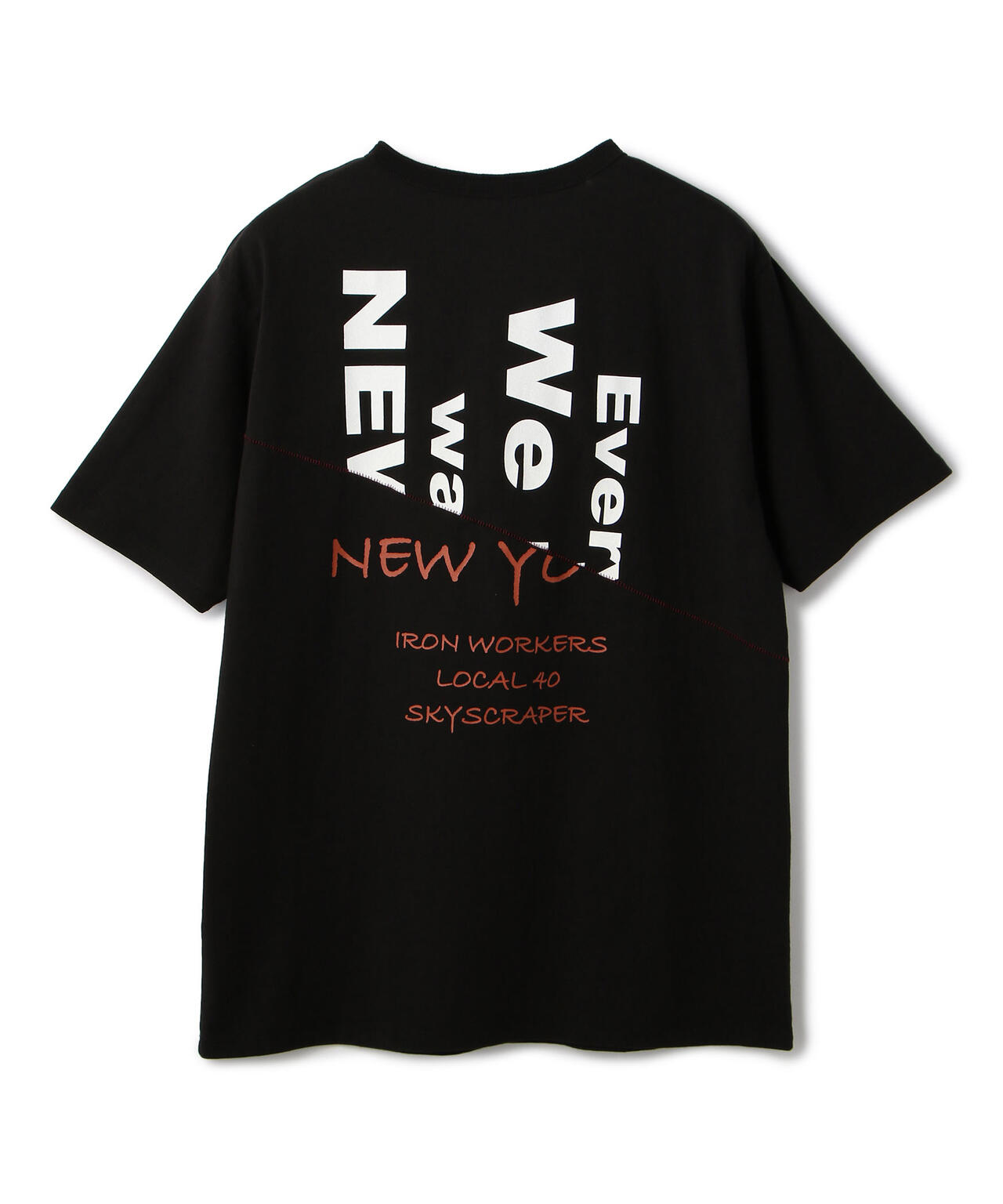 直営店限定】SWITCHING HENRY T-SHIRT/スイッチング ヘンリーTシャツ