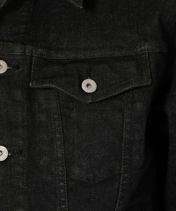 【直営限定】STRETCH BLACK DENIM JACKET/ストレッチ ブラック デニムジャケット