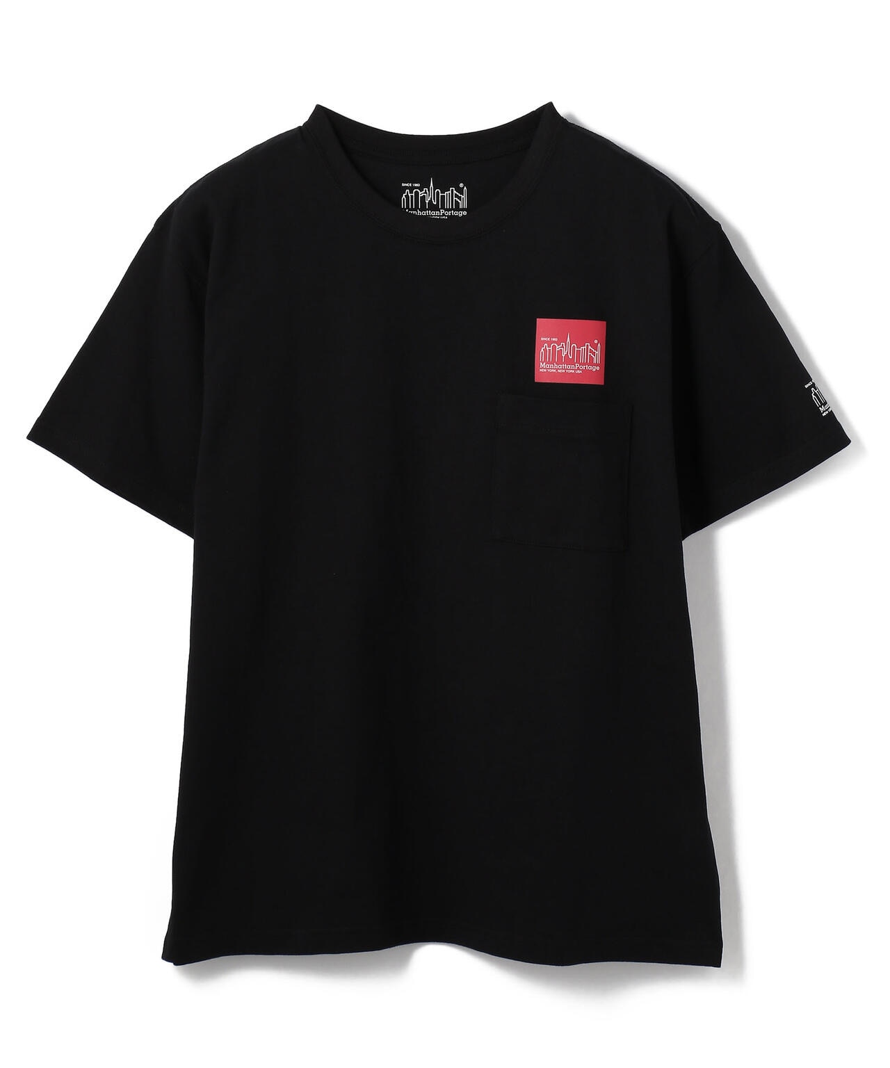 Manhattan Portage/マンハッタン ポーテージ/Box Logo Pocket T-Shirt