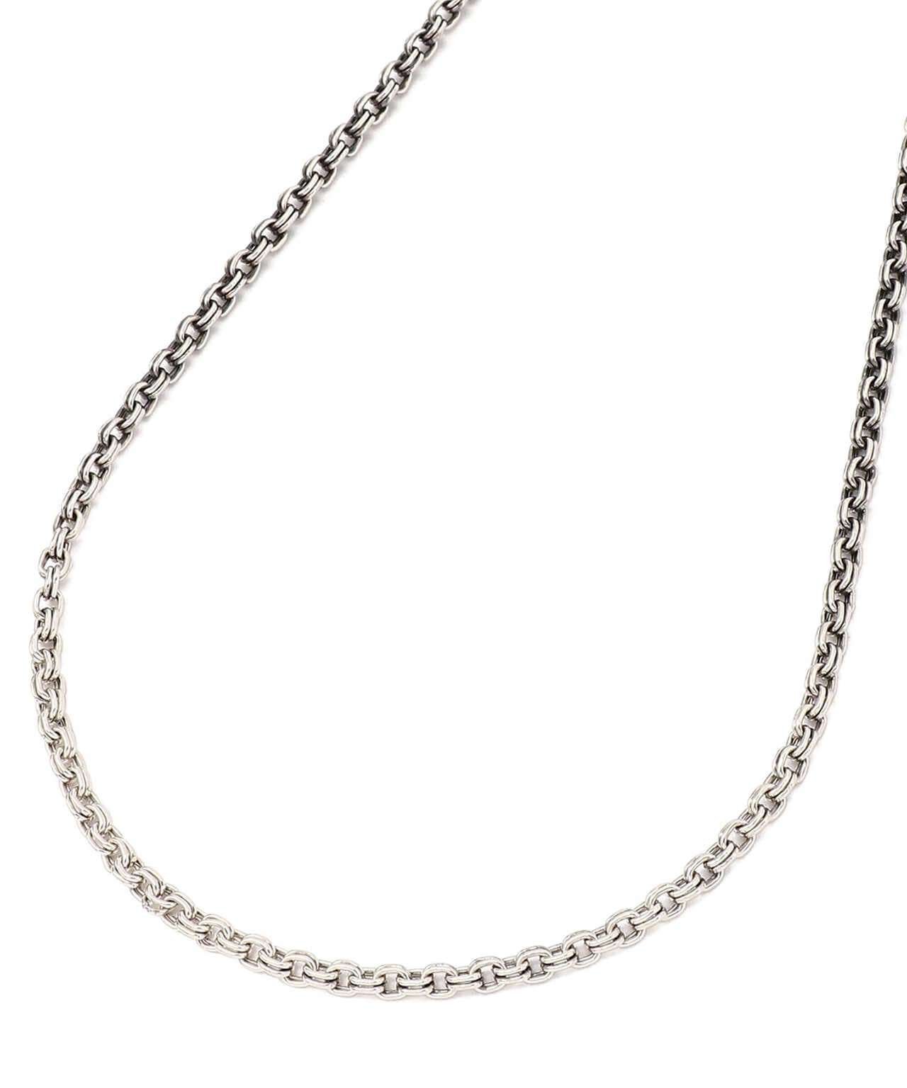meian/メイアン/STERLING SILVER DOUBLE LINK CHAIN NECKLACE/ダブル 