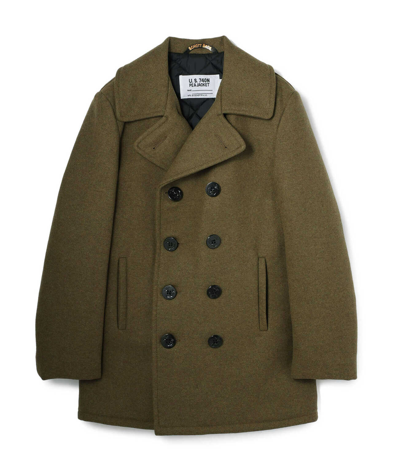 740US PEACOAT/ピーコート | Schott ( ショット ) | US ONLINE STORE ...