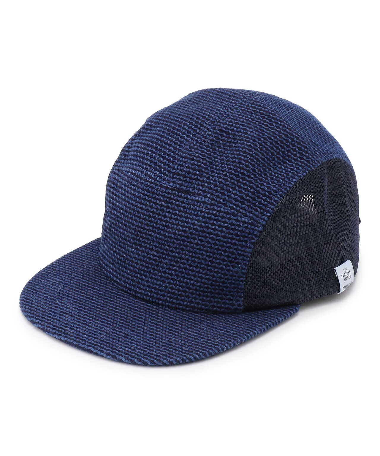 THE FACTORY MADE/ザファクトリーメイド/SASHIKO MESH JET CAP/刺し子