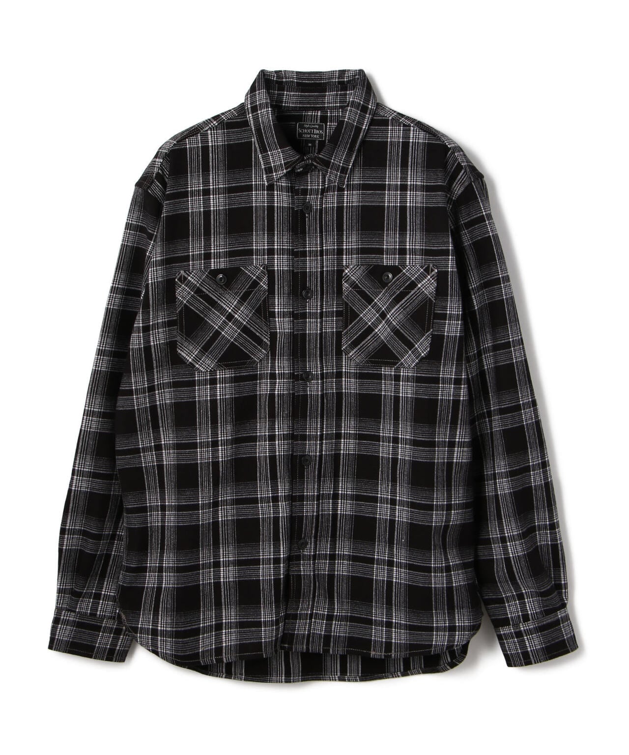 STUSSY】✖️【WOOLRICH】Plaid work shirt身幅約58cm - その他