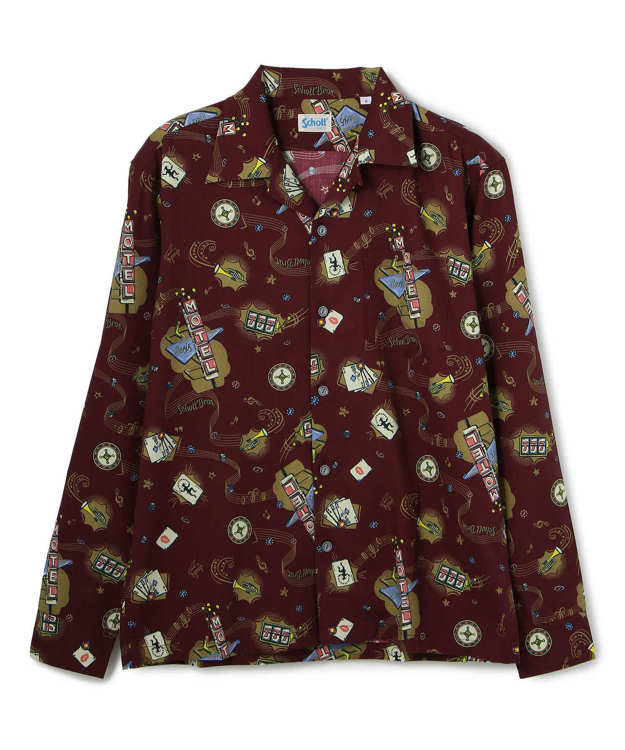 直営限定】LS HAWAIIAN SHIRT LAS VEGAS/ハワイアンシャツ ラスベガス