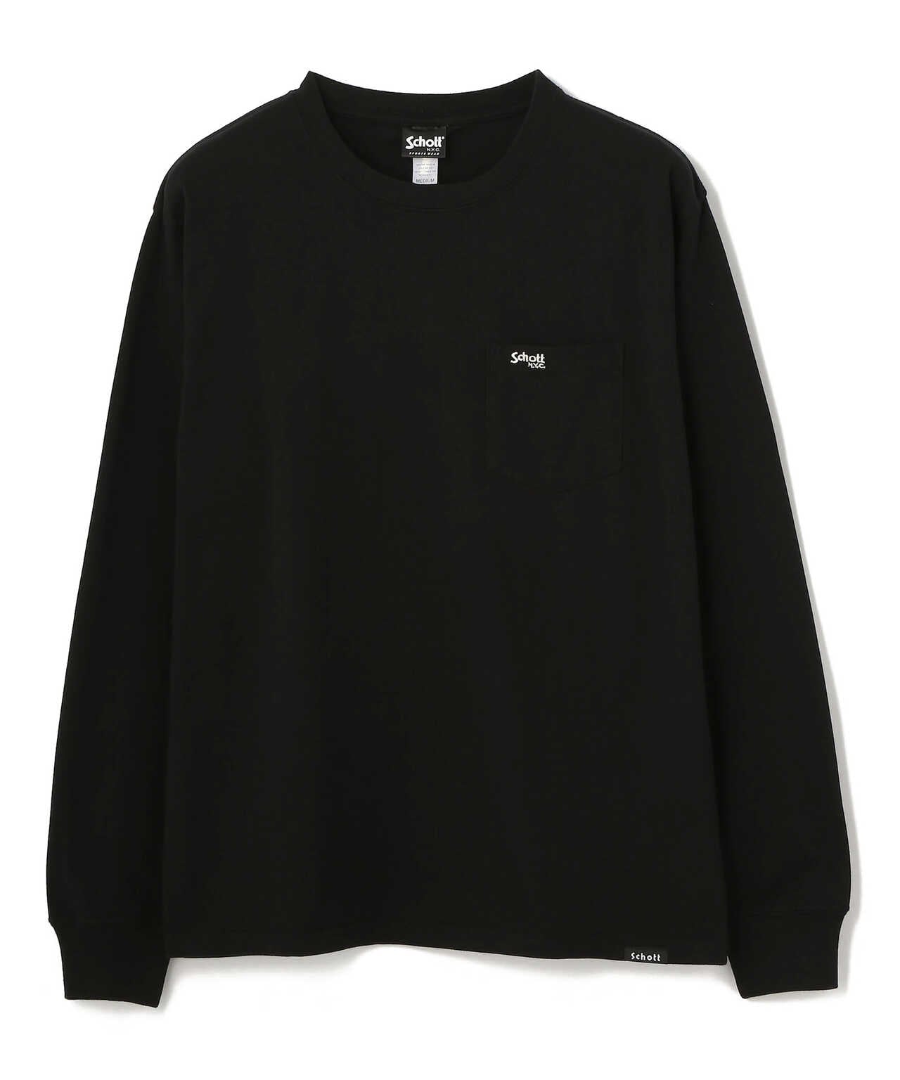 LS ONE POINT POCKET/ワンポイント ポケットロンT | Schott ( ショット