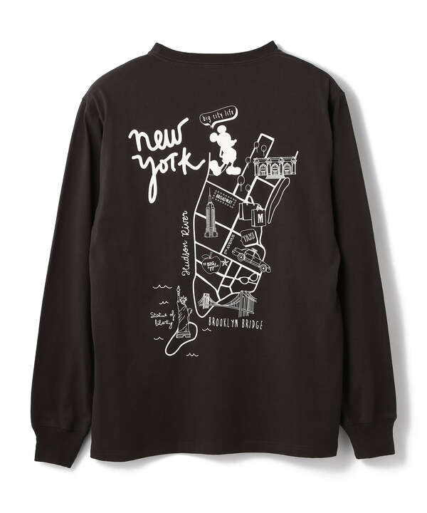 DISNEY LS T-SHIRT NEW YORK"/ロンT ニューヨーク"