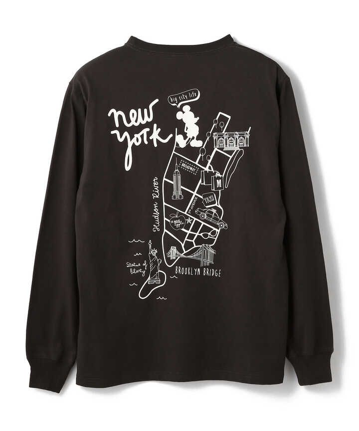 DISNEY LS T-SHIRT NEW YORK