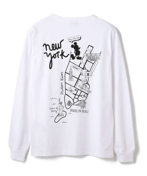 DISNEY LS T-SHIRT NEW YORK"/ロンT ニューヨーク"