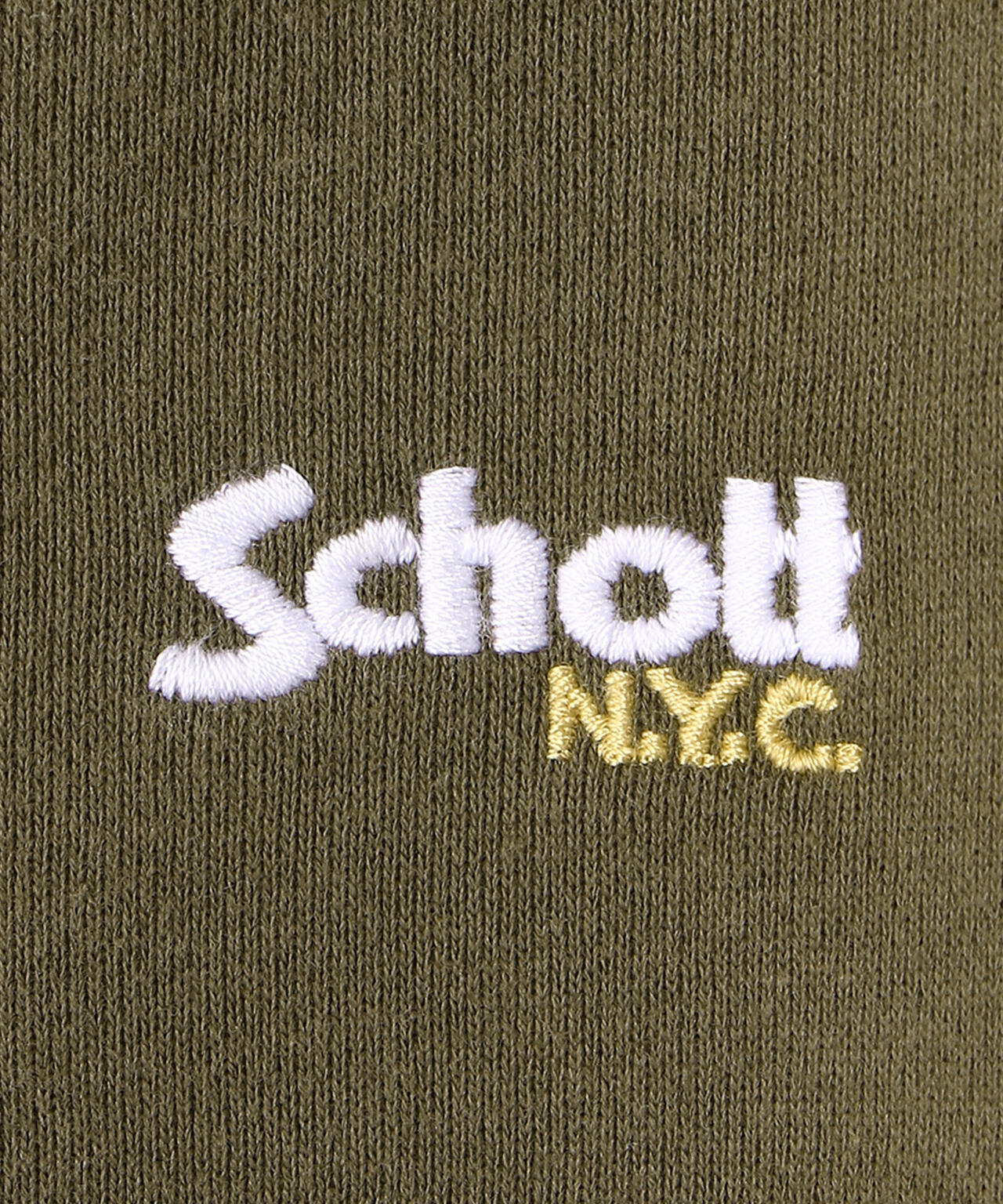 SNAP EMB. SWEAT/スナップ スウェット 刺繍 | Schott ( ショット