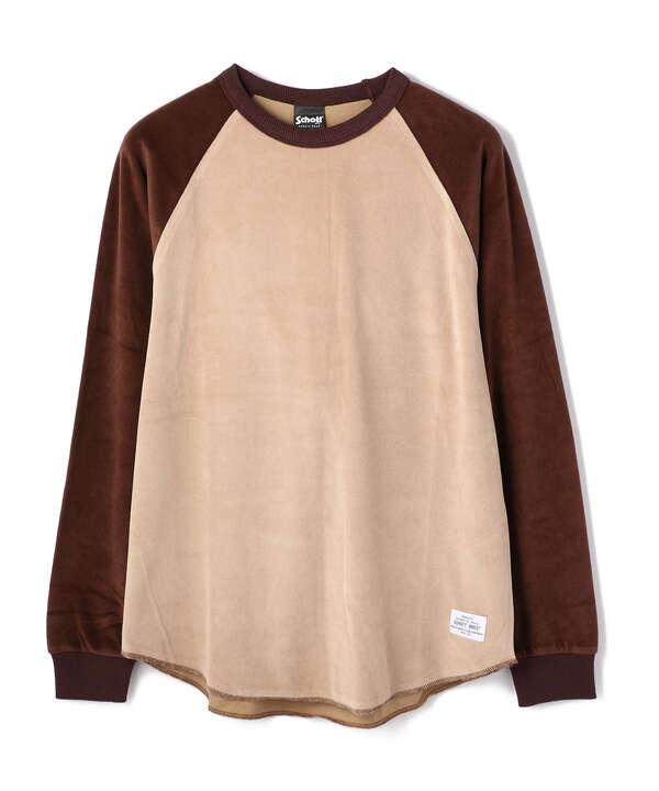 VELOUR BASEBALL T-SHIRT/ベロア ベースボール Tシャツ