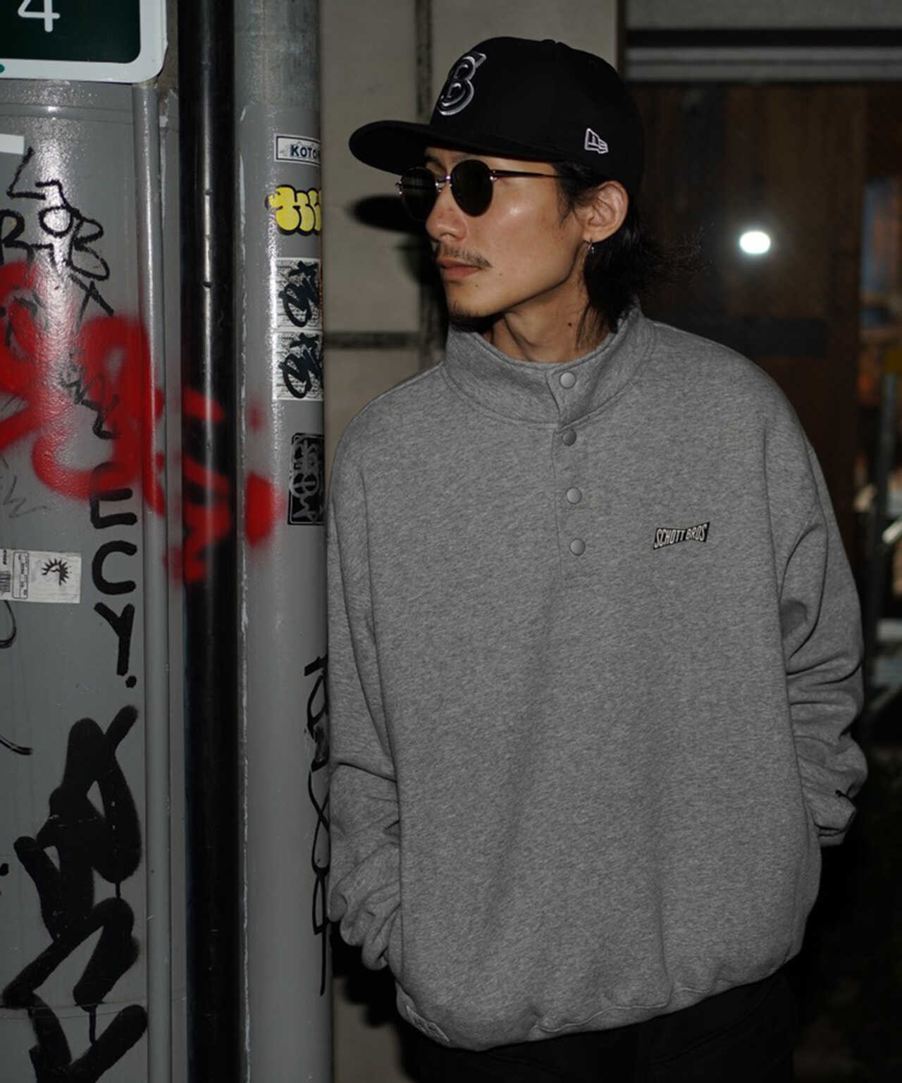 WEB LIMITED】SNAP SWEAT Schott CITY/スナップスウェット ショット