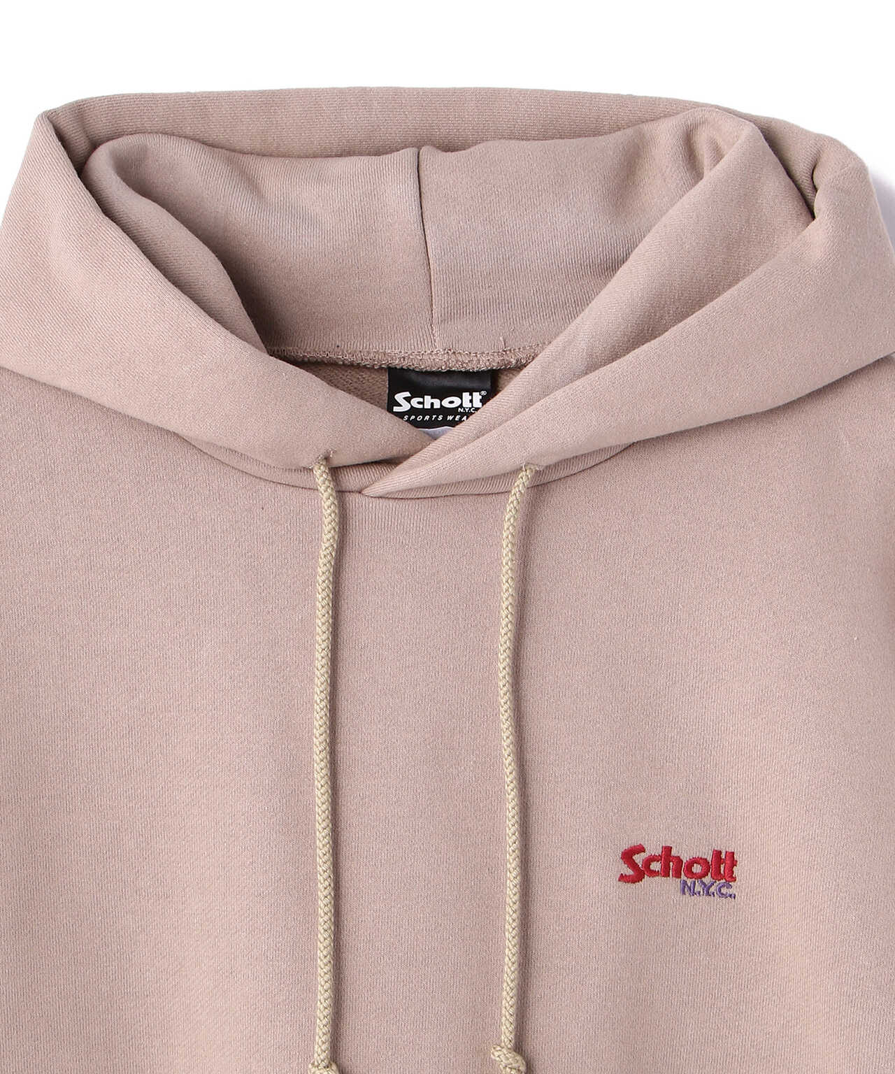 EMB. HOODED SWEAT LOGO/刺繍 フーデッド パーカーロゴ | Schott