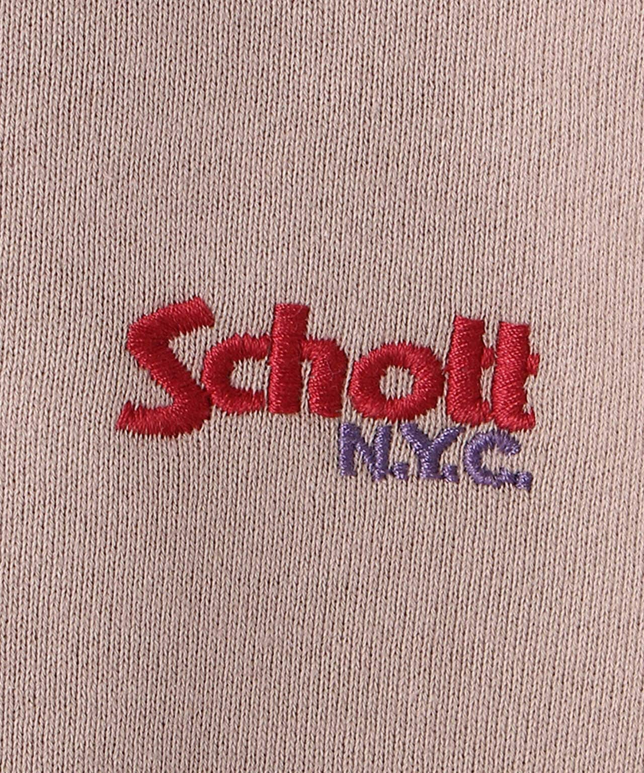 EMB. HOODED SWEAT LOGO/刺繍 フーデッド パーカーロゴ | Schott ( ショット ) | US ONLINE  STORE（US オンラインストア）