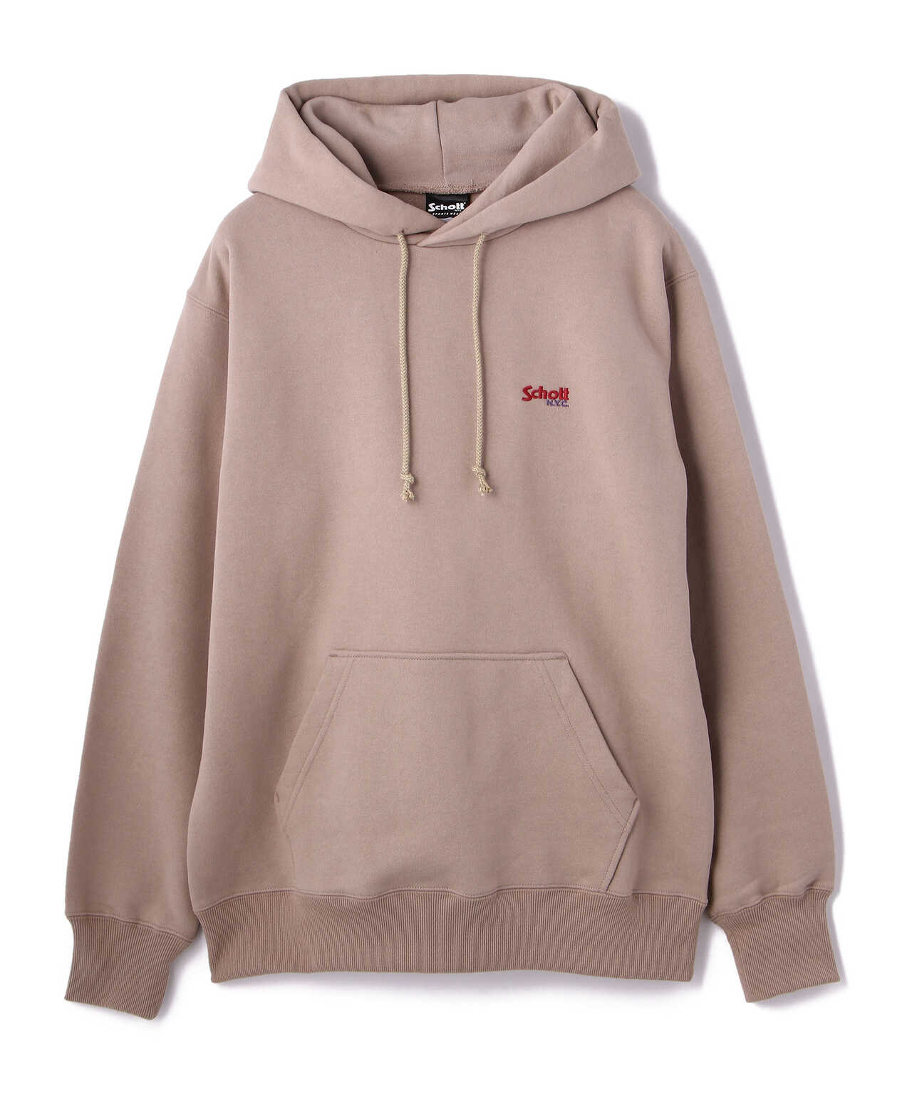 EMB. HOODED SWEAT LOGO/刺繍 フーデッド パーカーロゴ | Schott