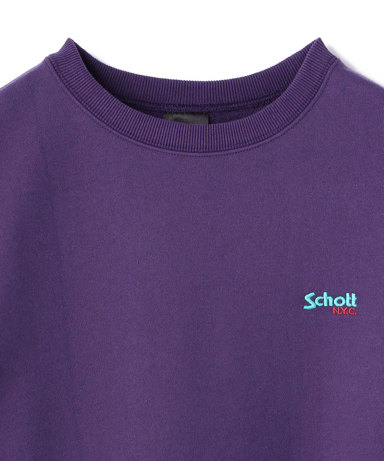 EMB. CREW SWEAT LOGO/刺繍 クルースウェット | Schott ( ショット