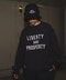 【WEB&DEPOT LIMITED】HEAVY WEIGHT SWEAT "Liberty and prosperity"