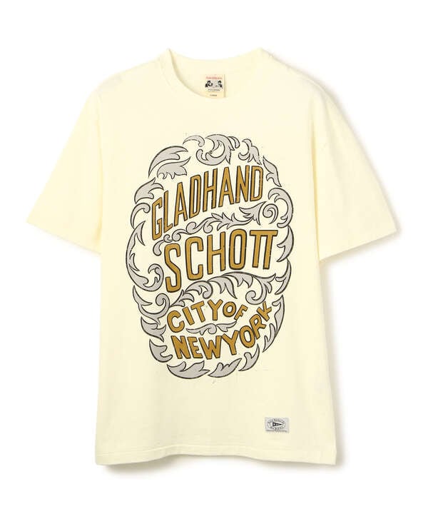 ×GLADHAND/グラッドハンド/CITY OF NEWYORK CREW T-SHIRT/シティ オブ ニューヨーク Tシャツ