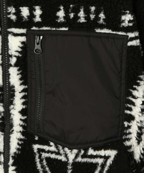 【WEB&DEPOT LIMITED】NATIVE BOA FLEECE JACKET/ネイティブ ボアフリース ジャケット