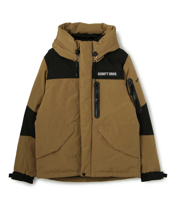 Schott/ショット/2TONE DOWN JACKET/2トーン ダウンジャケット