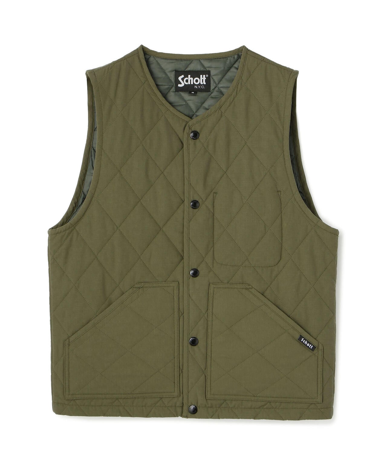 QUILTING WORK VEST/キルティング ワークベスト | Schott ( ショット