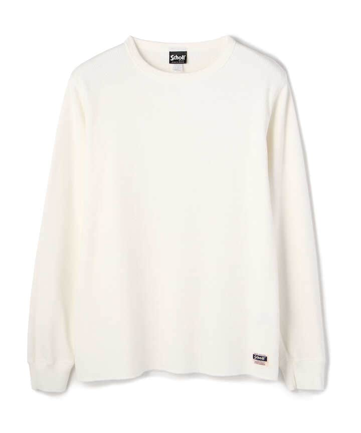 LS HONEYCOMB CREWNECK T-SHIRT/ハニカム クルーネック Tシャツ