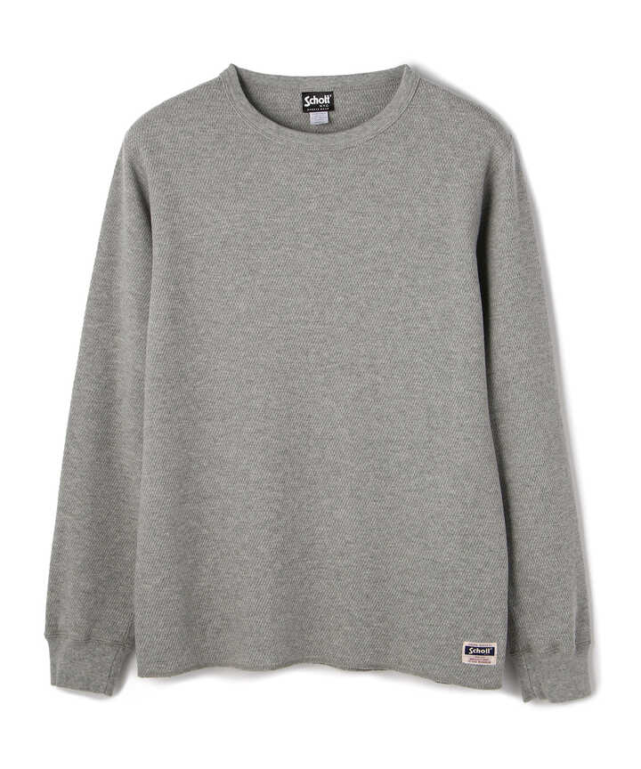 LS HONEYCOMB CREWNECK T-SHIRT/ハニカム クルーネック Tシャツ