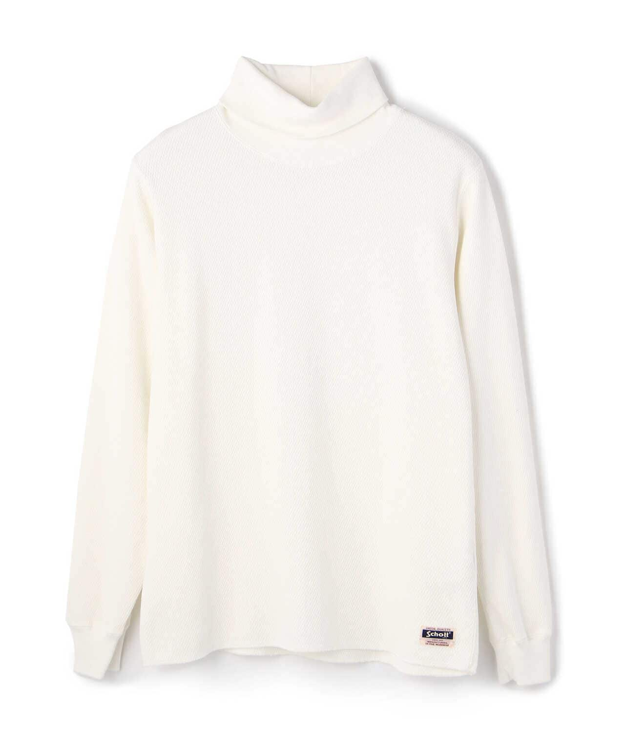 LS HONEYCOMB TURTLENECK T-SHIRT/ハニカム タートルネックTシャツ