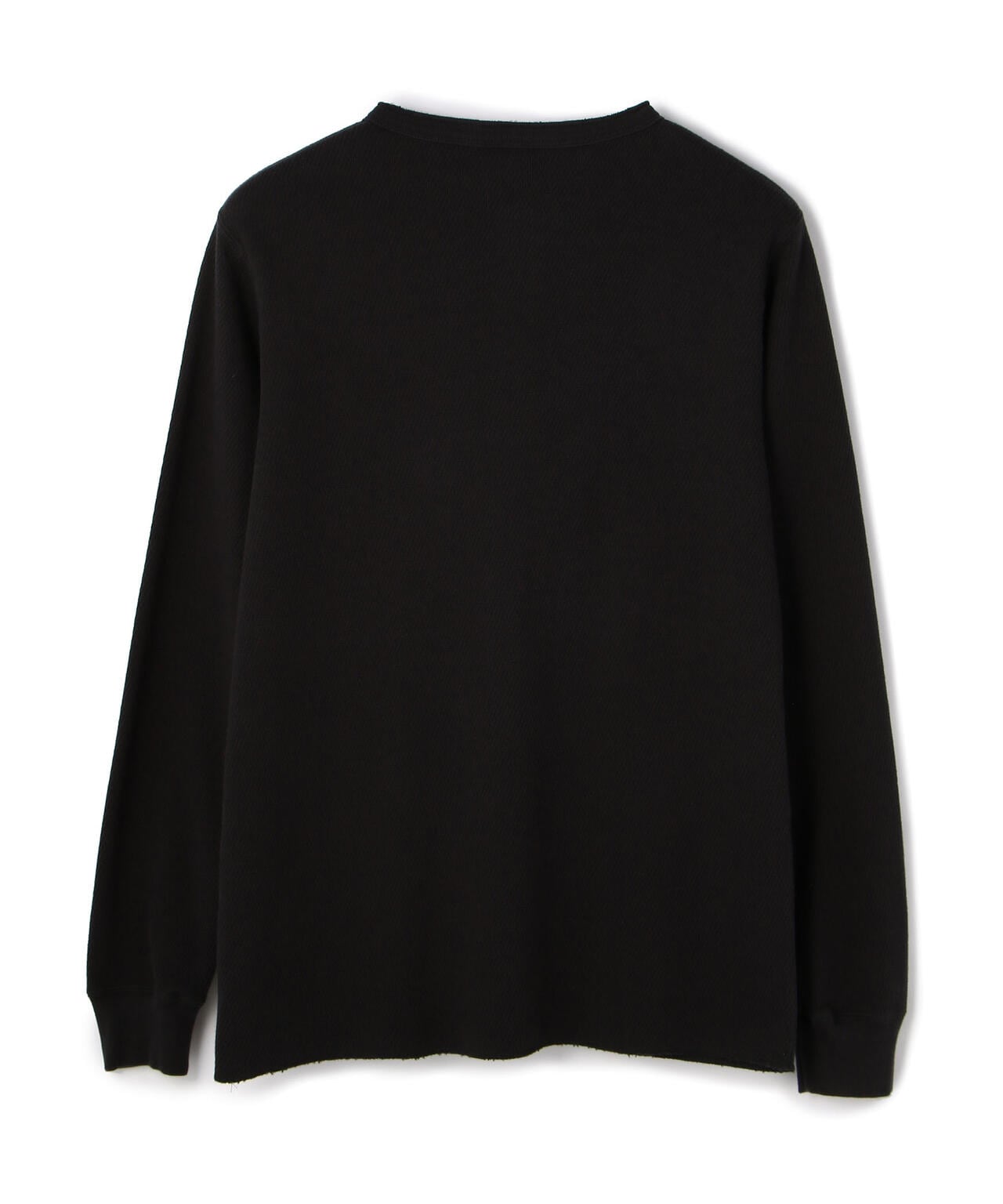 LS HONEYCOMB HENLEYNECK T-SHIRT/ハニカム　ヘンリーネック