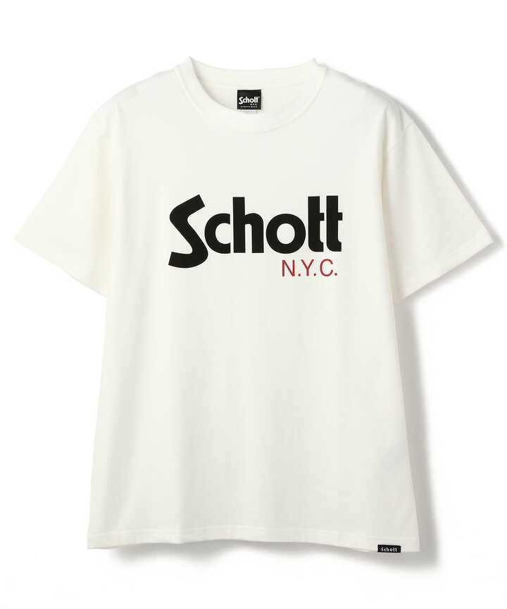 Schott/ショット/BASIC LOGO T-SHIRT/ベーシックロゴ Tシャツ