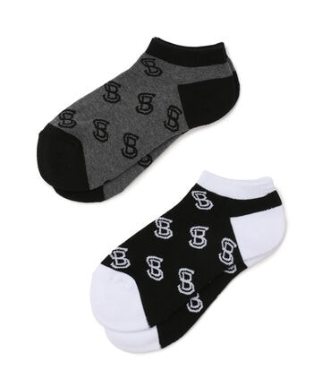 SB LOGO 2PANCLE SOCKS/エスビーロゴ 2パックアンクル ソックス