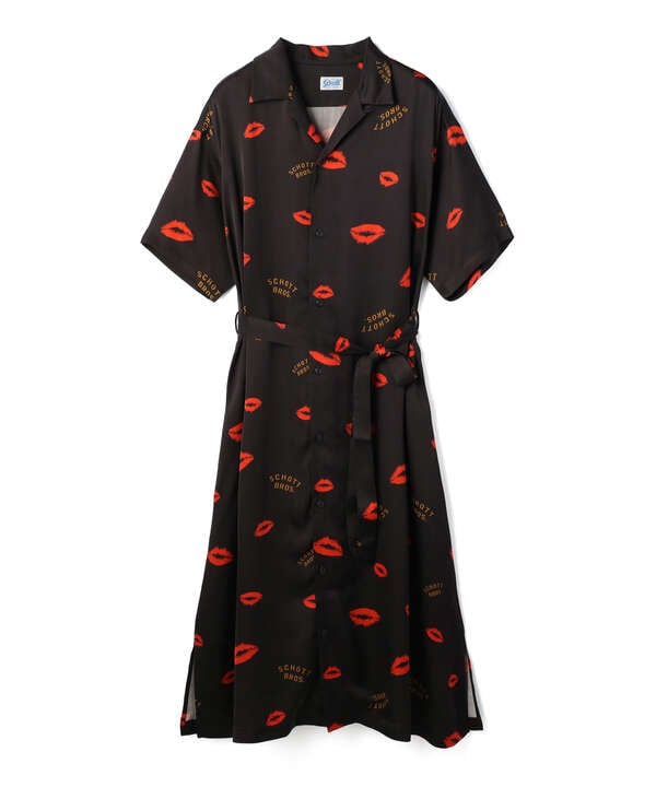 【WOMEN'S】HAWAIIAN DRESS “KISS”/ハワイアンドレス　"キス"