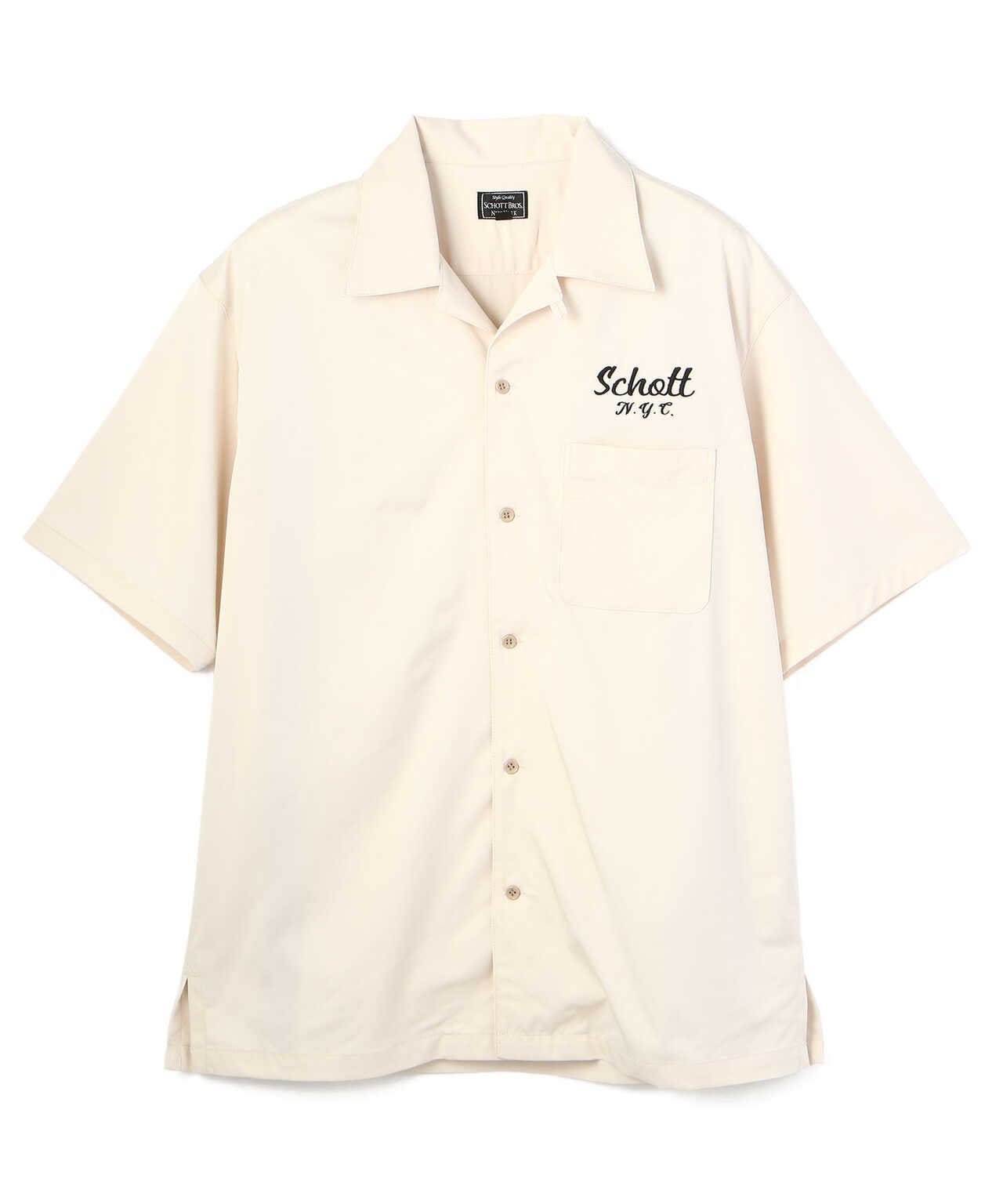 EMB. BOWLING SHIRT/刺繍 ボーリングシャツ | Schott ( ショット 