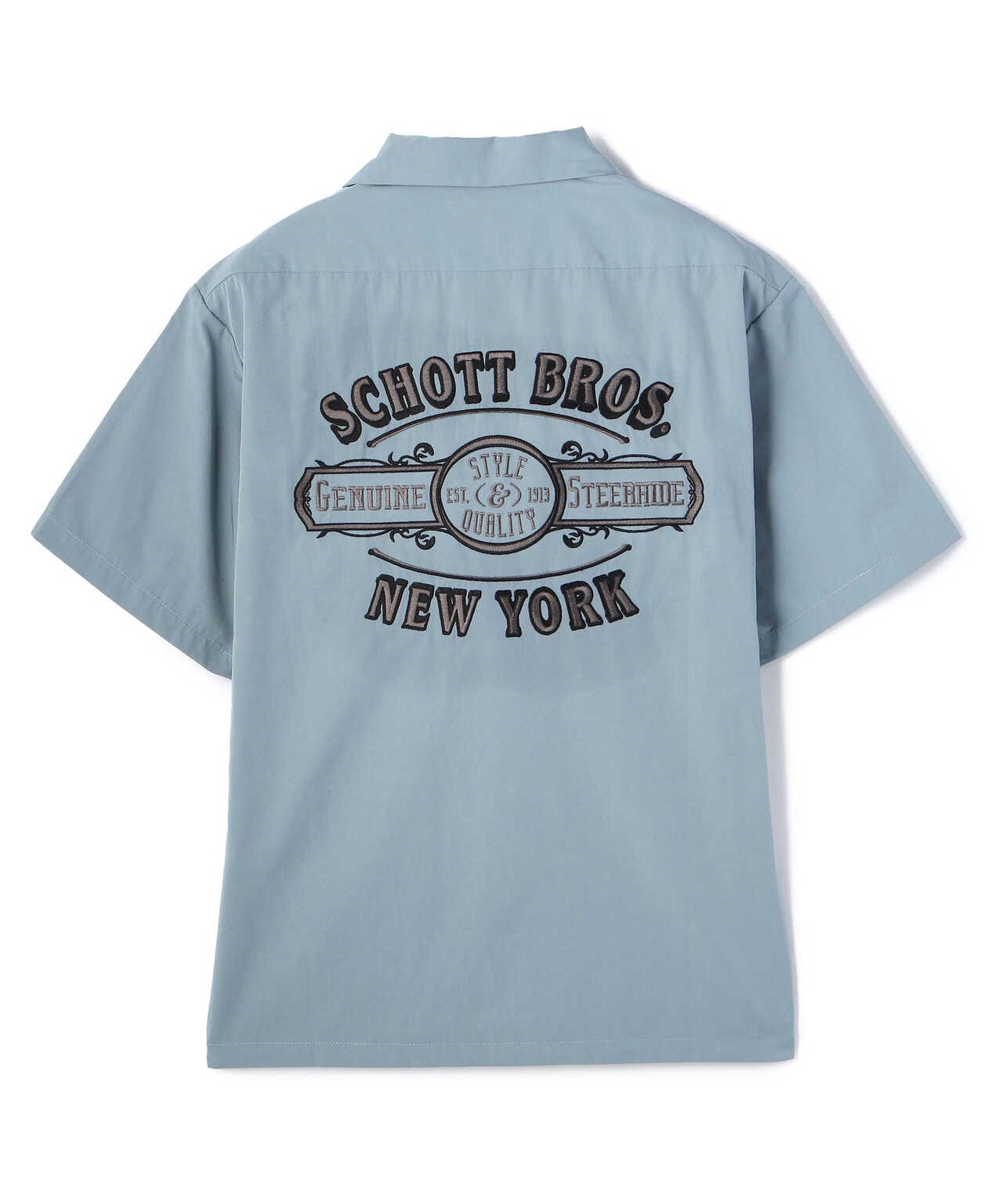 EMB. TC WORK SHIRT/刺繍 ワークシャツ | Schott ( ショット ) | US ...