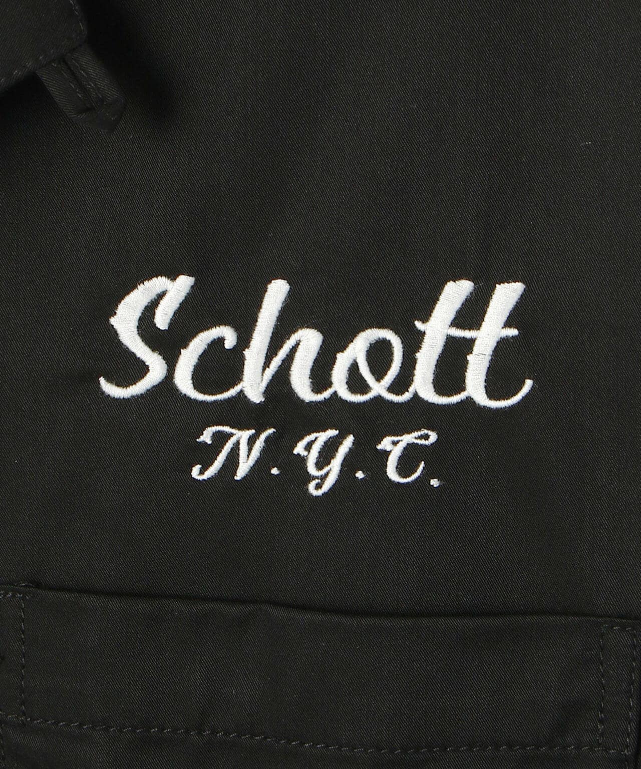 EMB. BOWLING SHIRT/刺繍 ボーリングシャツ | Schott ( ショット ...