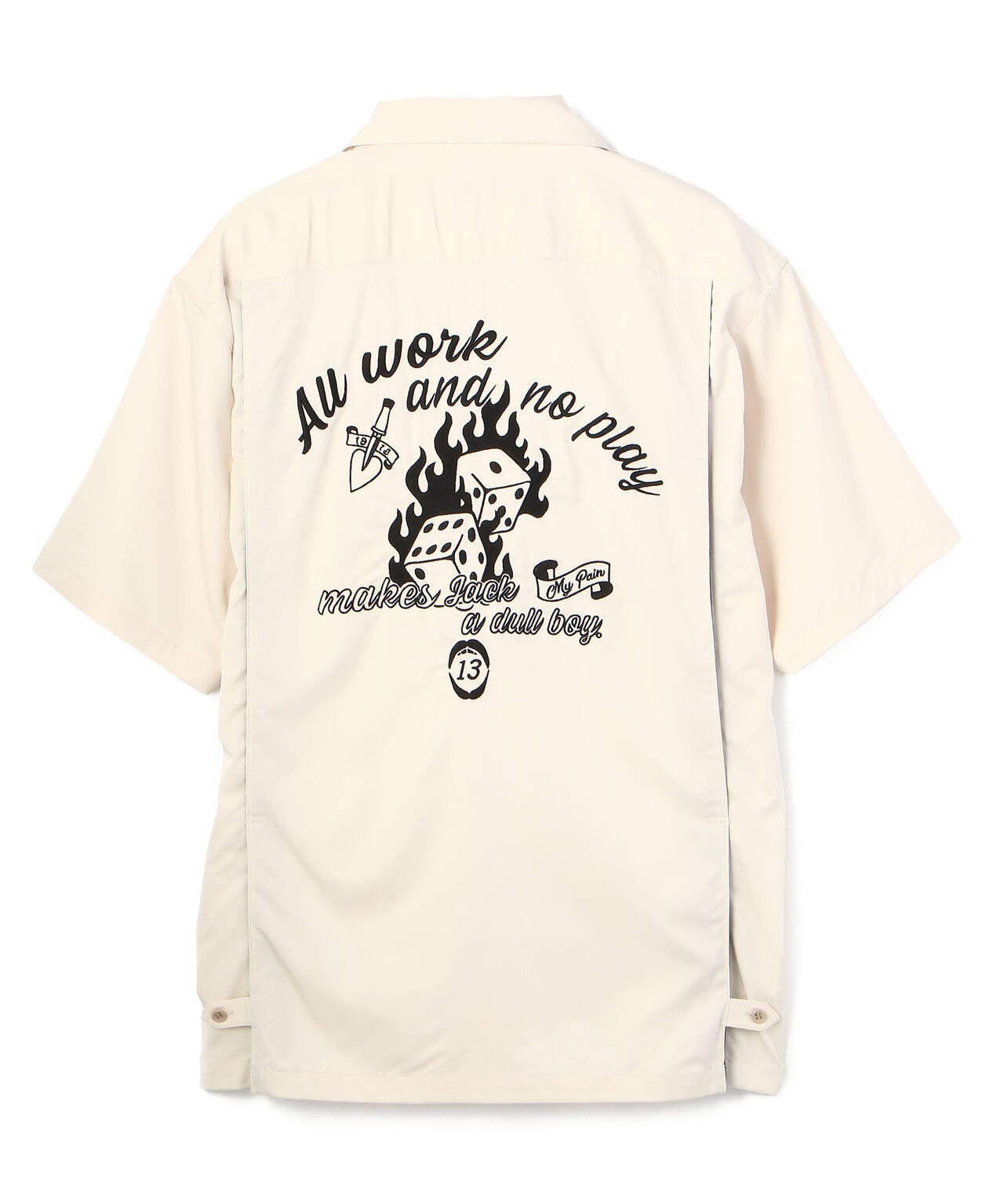 【テンダーロイン】バック刺繍ボーリングシャツ(size:S)