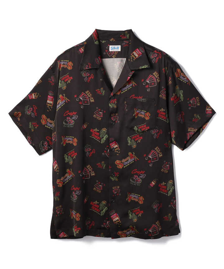 【直営限定】Schott/ショット/HAWAIIAN SHIRT NEON SIGN