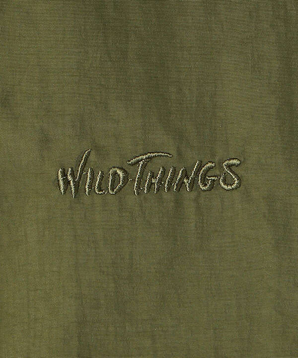 xWILD THINGS/ワイルドシングス/CAMP ZIPUP SHIRT/キャンプ ジップアップシャツ
