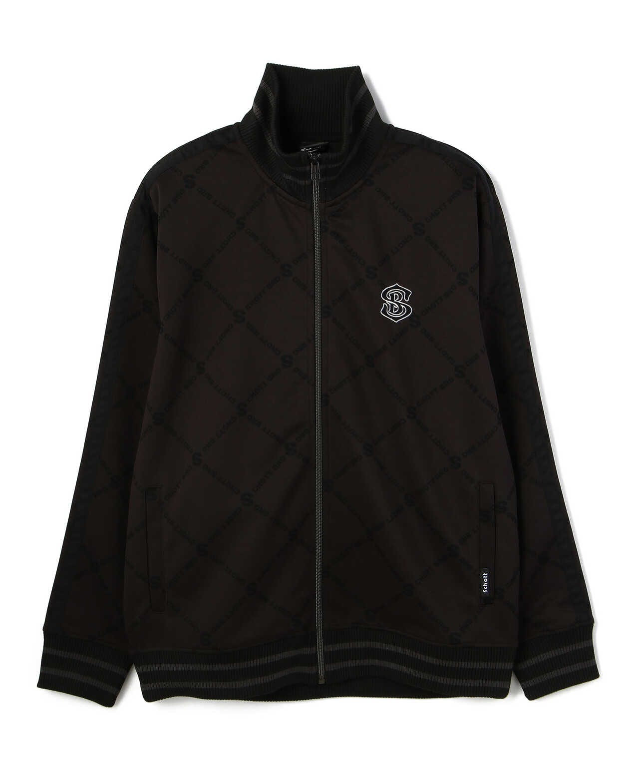 LOGO PATTERN JERSEY JACKET/ロゴパターン ジャージ ジャケット ...