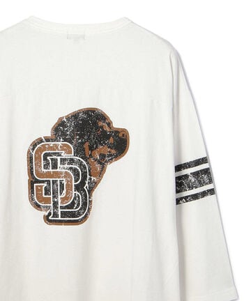 【WEB&DEPOT LIMITED】SB WATCH DOG FOOTBALL T-SHIRT/ウォッチドッグ フットボールT