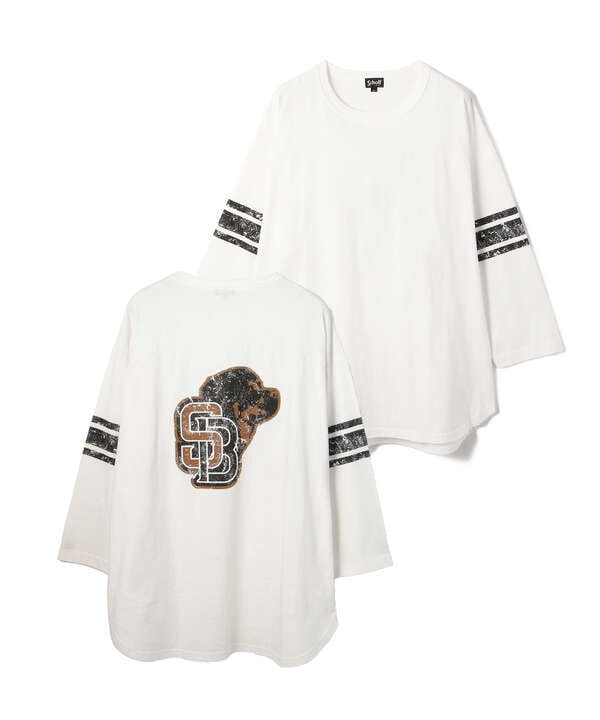 【WEB&DEPOT LIMITED】SB WATCH DOG FOOTBALL T-SHIRT/ウォッチドッグ フットボールT